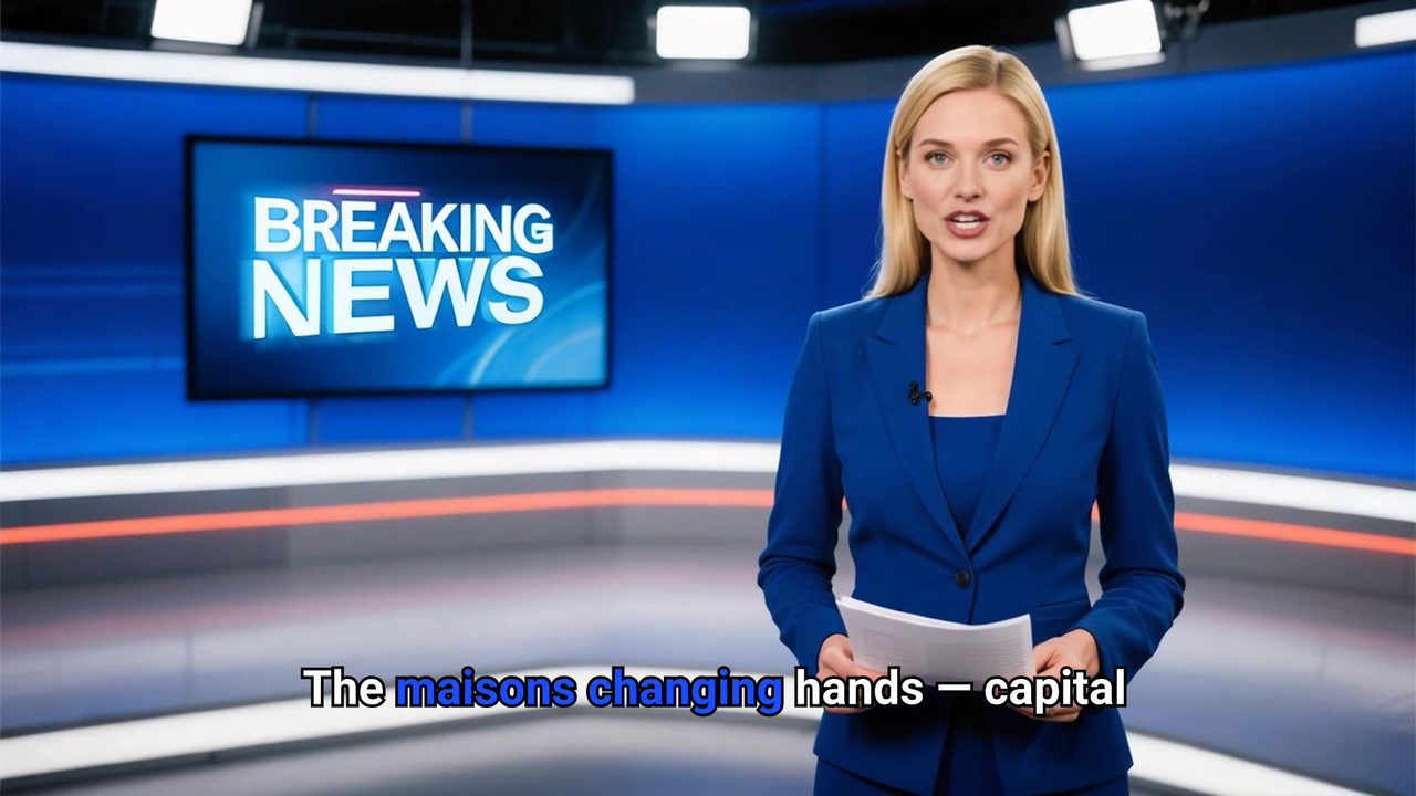 TG FP3 FASHION 001 &mdash; the maisons changing hands: capital flow, not gossip.