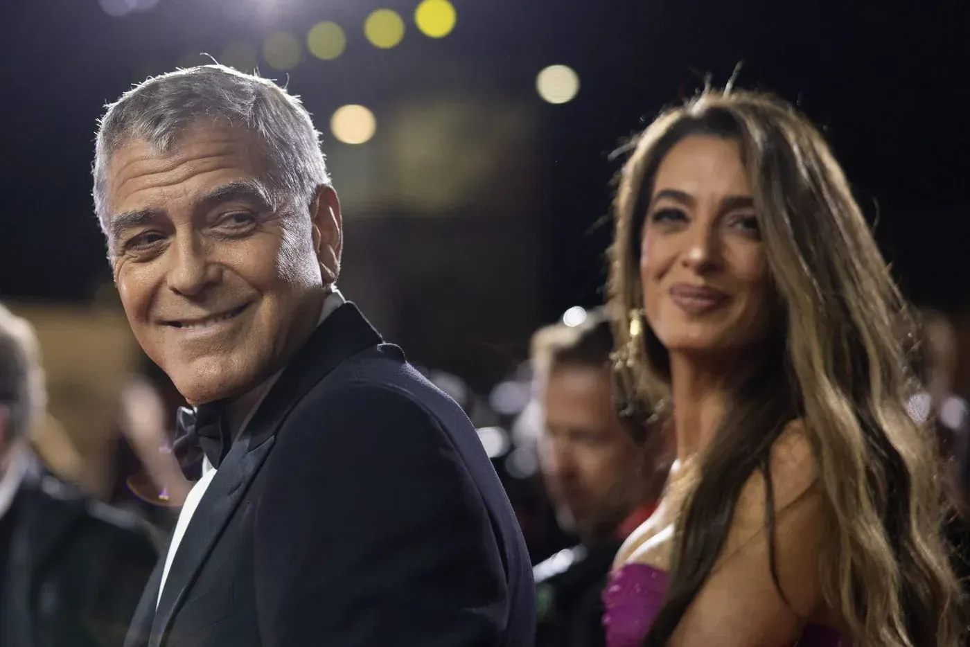 George e Amal Clooney sul red carpet